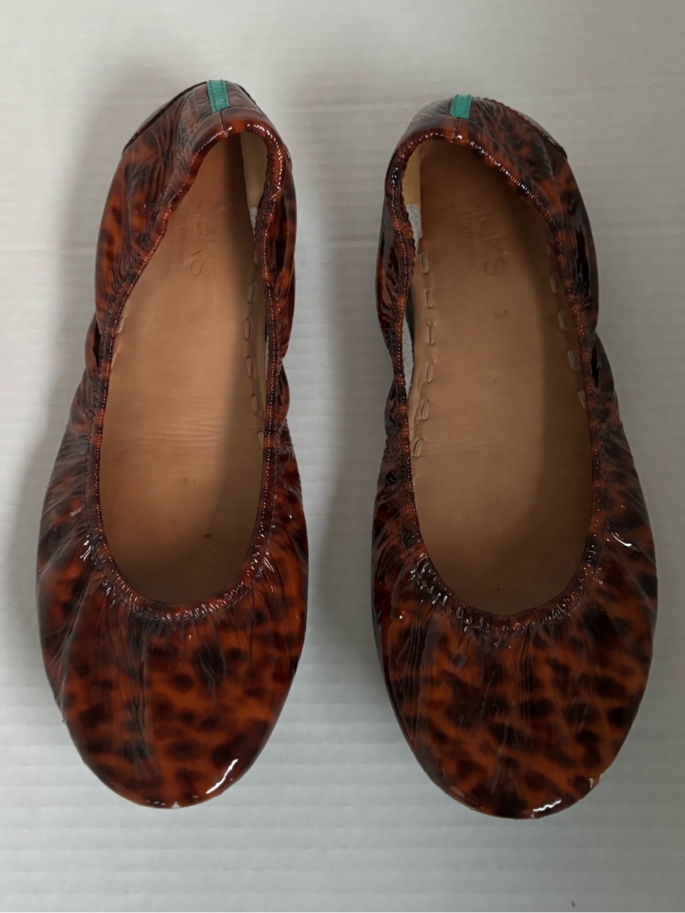 Tieks By Gavrieli Tortoise Shell Sz 9 - Picture 2 of 6